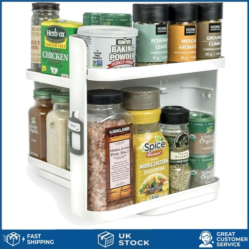 Pull and rotate spice rack - pull,