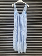 Zara Blue Embroidered Lace