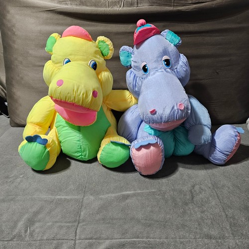 Vintage puffalump 90s hippo - 2,
