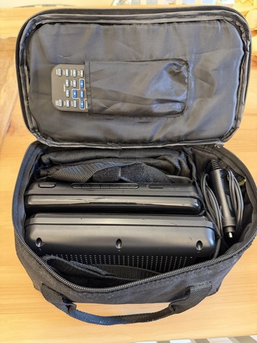 Bush portable dual dvd - bush, 7"