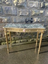 Ornate Gilt Wood Console Table