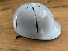 Decathlon Pale Blue Adjustable Riding Hat Helmet.