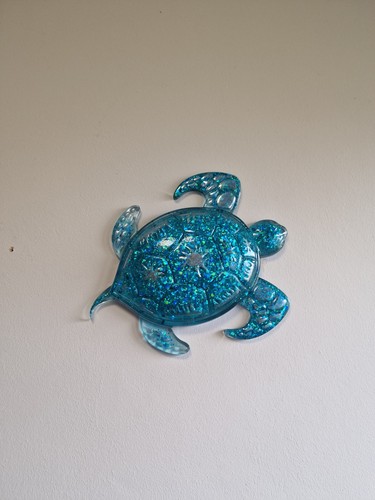 Handmade resin turtle wall - handmade,
