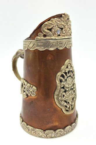 Vintage copper brass tibetan - vintage,
