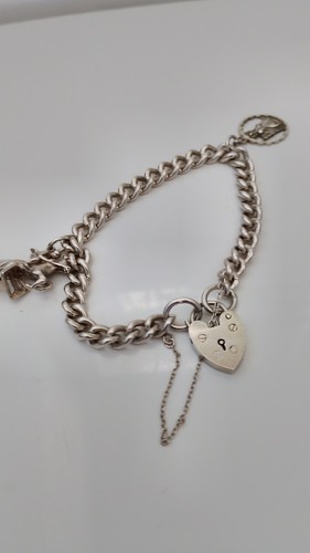 Silver vintage double kerb - vintage,