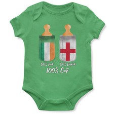 Irish English Cute Babygrow