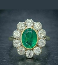 2ct oval cut green - 2ct,