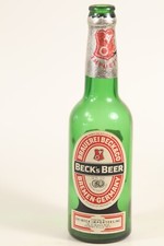 Beck's Beer Bottle  - 12oz