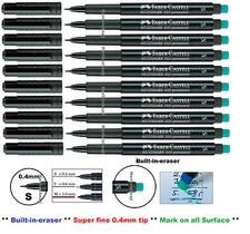 10 X Faber-Castell Super Fine
