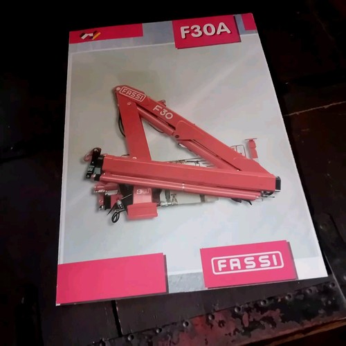 Fassi bergamo hydraulic crane - fassi,