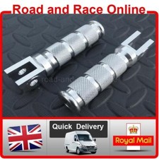Honda Front Foot Pegs Silver CNC Aluminium Fit CBR600 F1/F2/F3/F4/F4i & CBR1000