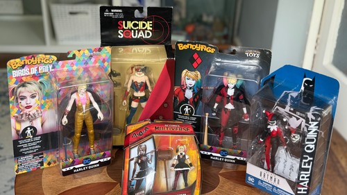 Harley quinn figures job lot - harley,