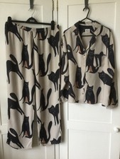 TU Size 16 Black Cat Pyjamas