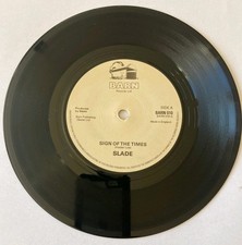 Slade - Sign Of The Times - Rare Withdrawn 7" Vinyl Single - Near Mint