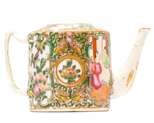 Chinese porcelain teapot - chinese,