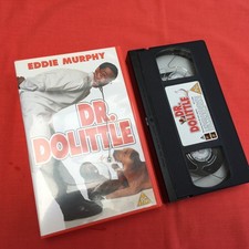 DR. DOLITTLE FILM-VHS-EDDIE MURPHY-COLLECTOR-XMAS GIFT FOR CHILDREN-BUY IT NOW