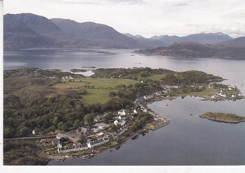 Plockton wester ross postcard - wester,