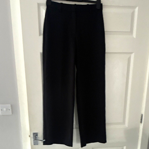 Black straight leg mid - m&s,