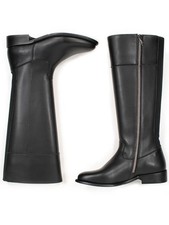 Will’s Vegan Knee High Boots, Uk 7, 40, Winter, Christmas, Black, 