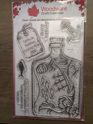 Woodware clear stamps - woodware, set