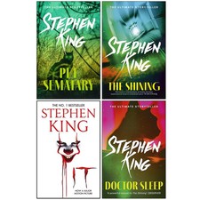 Stephen King Collection 4 Book Set  The Shining, Pet Sematary, I | Stephen King