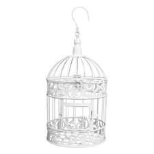 Bird Cage Decoration White