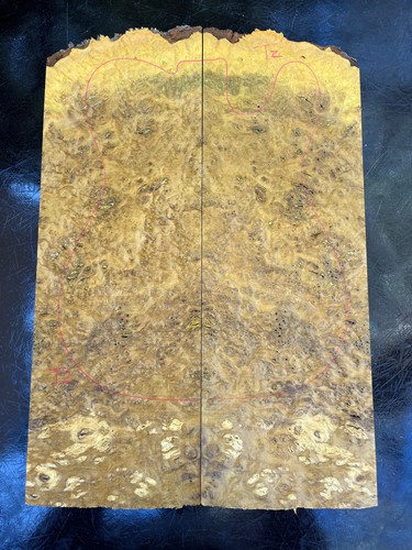 Gempol burl bookmatched guitar - gempol,