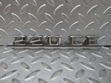 ⚙26532⚙ Mercedes-Benz C124 220CE Coupe Trunk  Badge Emblem