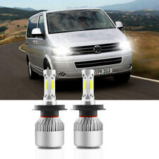 FOR VW T5.1 & T6 Led Bulb H4 100W 6500K Headlight Bulbs Super White Bright