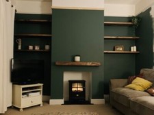 Floating shelf wood reclaimed