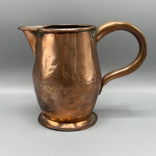 Antique georgian copper jug - antique,