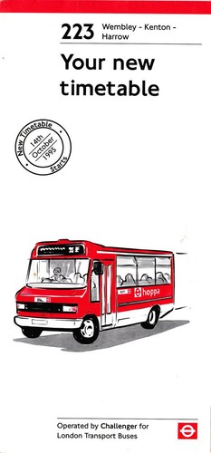 Route 223 london bus - route,
