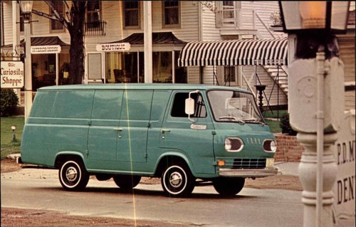 Ford 1967 econoline van - ford,