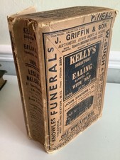 * With Large Map 1936 Kelly’s Directory Of Ealing Hanwell Etc