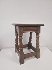 Vintage Solid Oak Small Side