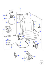 Land rover backboard - land, seat