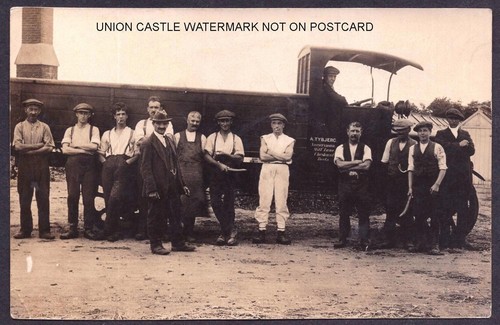 Postcard tybjerg - postcard,