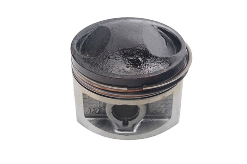 Piston with piston rings