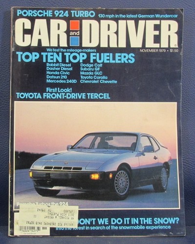 Car and driver magazine nov - and,
