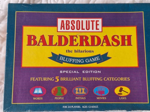 Absolute balderdash special - balderdash,