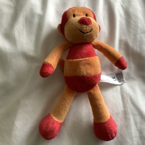 Red orange striped - 8”,