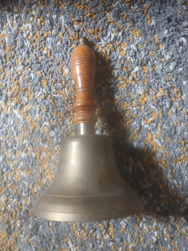Large brass wooden handle - wooden,