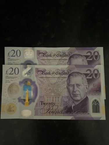 King charles pound note - king,