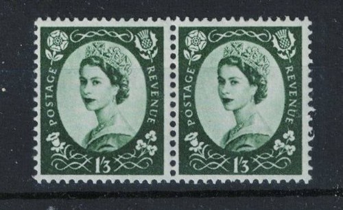 Sg618 s147a green pair - sg618., 1/3d