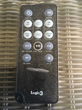 Genuine  LOGIC3 MIP107 Remote Control For i-Station 7 iPhone iPod Speaker Dock