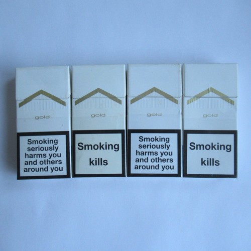 Empty marlboro gold - marlboro,