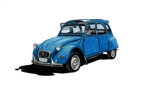 Citroen 2cv deux - 2cv,