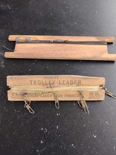 Antique wood thrifty - antique, trolley