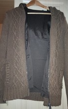 Men's Hooded Cardigan Size