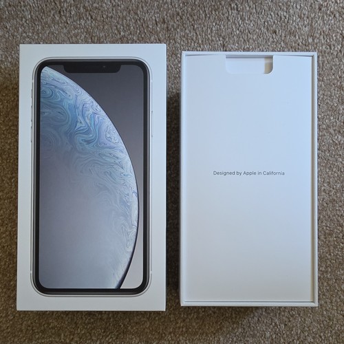 Iphone white 64gb - xr, box